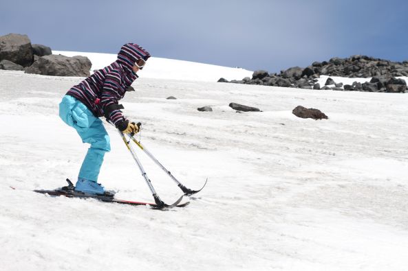 Ski con estabilizadores